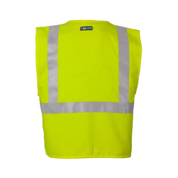 ML Kishigo FR ARC Vest in Hi-Vis Lime